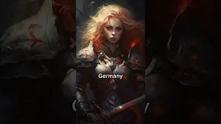 If countries were female warriors - Part 1