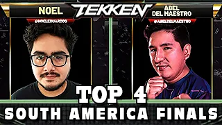 Tekken 7 - South America Finals TOP 4 feat. Abel del Maestro, Noel, Leoxaves, Alonso Gonzales