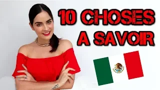 10 CHOSES A SAVOIR avant de voyager au Mexique ♥