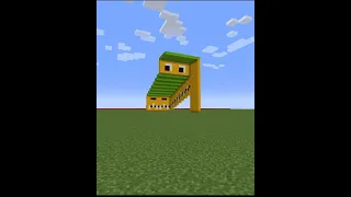 Dragon stare illusion in Minecraft