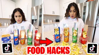 We Tested VIRAL TikTok FOOD HACKS... ***DELICIOUS!***