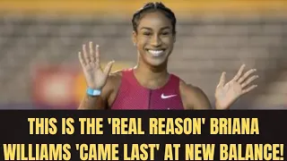 THIS IS THE 'REAL' REASON BRIANA WILLIAMS 'CAME LAST' AT NEW BALANCE GRAND PRIX 2024 !!!