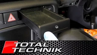 How to Remove Card Coin Tray - Audi A4 S4 RS4 - B6 B7 - TOTAL TECHNIK