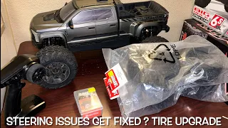 Arrma Big Rock 6s gets new tires & Steering Fixed Is It A Basher Now ?