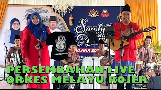 PERSEMBAHAN LIVE RAYA ORKES MELAYU ROJER - RUMAH TERBUKA AIDILFITRI FELDA LOK HENG BARAT JOHOR 2023.