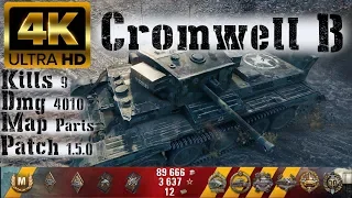 World of Tanks Cromwell B - 9 Kills 4K Damage - 1 vs 5