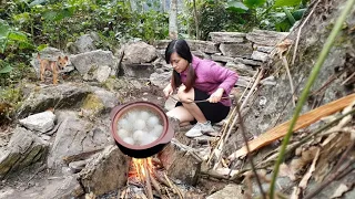 Cooking balut in forest - Girl cooking - Outdoor cooking #39 | Cooking VN