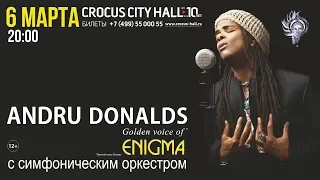 Andru Donalds - Live in Crocus City Hall / Moscow, 06.03.2019 / Full Show