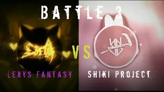 AVEE PLAYER BATTLE⚡|| THIRD BATTLE || Lexys Fantasy Vs Shiki Project🔥