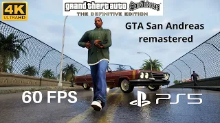 Grand Theft Auto: San Andreas – The Definitive Edition | PS5 Gameplay | 4K HDR 60 FPS