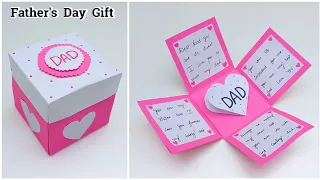 How To Make Father's Day Gift Box • Happy father's day gift making at home • fathers day 2024 gift