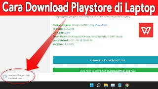 Cara Download Aplikasi di Play store menggunakan laptop