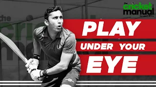 Play ball under your eye in batting | Play under your head |Batting drills | Play close to the body
