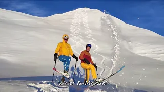 Skitour Girenspitz + Schafberg am 4. November 2023