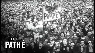 3rd Round F.A. Cup - Portsmouth V. Burnley (1953)