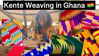 Ghana’s Kente Weaving Center || Bonwire Ashanti Region