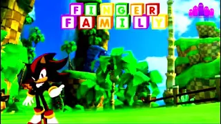Finger Family Sonic The Hedgehog Finger Family Cartoon Nursery Rhyme Full Animation