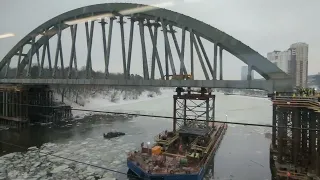 18.03.2024. Строительство ВСМ. Мост через канал им.Москвы