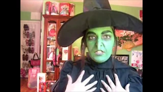 The Wicked Witch of the West Make-Up, Hair and Costume Tutorial Part 4 (Final)