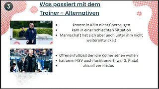 Tim Walter zum 1.FC Köln? Ausblick und Kaderanalyse für die 1. und 2. Bundesliga! Was ist möglich?⚽️