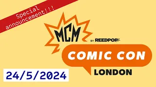 I'm going to MCM London Comic Con 2024!