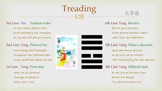 Goodie's I Ching - #10 Treading (Lines)