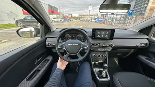 New Dacia Logan 2023 Test Drive POV | Ambience Binaural Sound