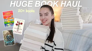 HUGE BOOK HAUL | 20+ books & new releases