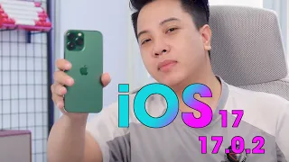 iOS 17 - 17.0.2 trên 13 Pro Max RẤT ĐÁNG NÂNG