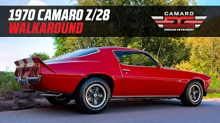 1970 Camaro Z28 Car Review & Walkaround Video from the Camaro Dream Giveaway