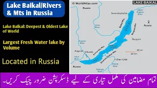 Rivers and Mountains in Russia I Lake Baikal I Olkhon Island I Competest