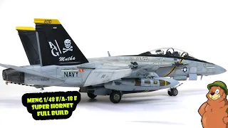 Meng 1/48 f/a-18f Super Hornet Part II FULL BUILD