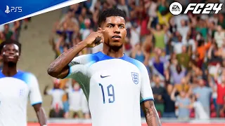 EA Sports FC 24 | England vs Italy | UEFA Euro 2024 Germany Qualification Full Match | PS5™ [4K60]
