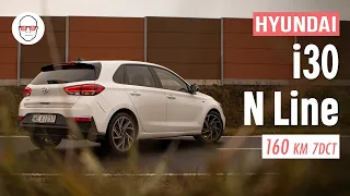 Hyundai i30 N Line 2022 1.5 160 KM 7DCT test PL Pertyn Ględzi