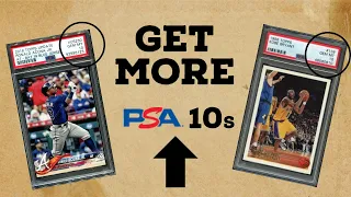 How to Tell If Your Sports Card Is A PSA 10?! Grading Guide!