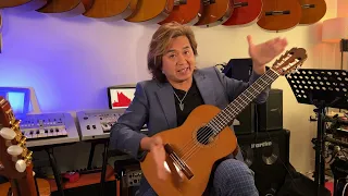 Kodaira Asturias AST30L Short Scale Classical Guitar sound demo by Neil Ta