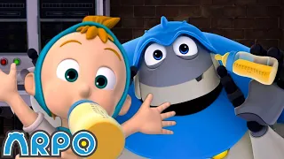 Arpo Wants To Re-Charge | Baby Daniel and ARPO The Robot | Funny Cartoons for Kids