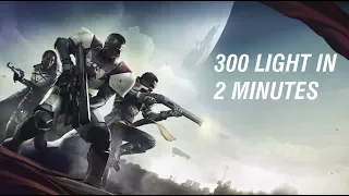 DESTINY 2 LEVEL 0-300 IN 2 MINS GUIDE