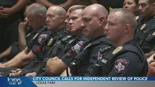 Cedar Park City Council calls for review of police department policies