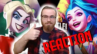 DEATHBATTLE Reaction Video, Harley Quinn VS Jinx (Batman VS League of Legends)