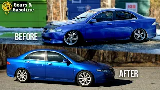 Un-Stancing my Acura TSX