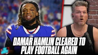 Damar Hamlin Cleared To Play Football 3 Months After Cardiac Arrest On Field | Pat McAfee Reacts