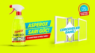 Asperox Sarı Güç, 5 Saniyede Etkili Güç! Çerçeveler Dahil!