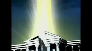 la scène de l'athena exclamation saint Seiya