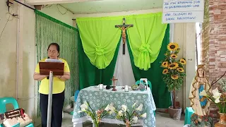 24th Sunday in Ordinary Time September 17 2023 Mass Purok 16 Commonwealth Quezon City