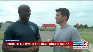 Potential cadets, News 4 reporter get a look inside the OKCPD