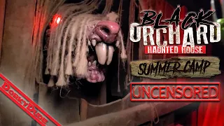 Black Orchard Summer Camp - UNCENSORED & EXTENDED! - haunted house 4K walkthrough (2021)