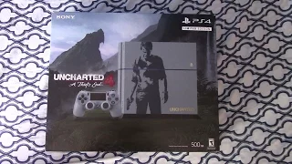 PlayStation 4 Limited Edition Uncharted 4 500GB Bundle Unboxing!