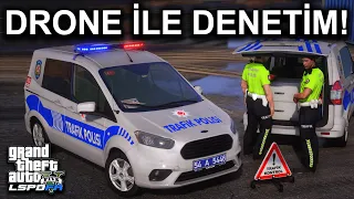 EMNİYET ŞERİDİ DENETİMİ ! - TRAFİK POLİSİ MODU - GTA 5 LSPDFR