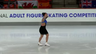 Kirsi Halttunen- Bronze Ladies II  Free Skating - 2016 Oberstdorf